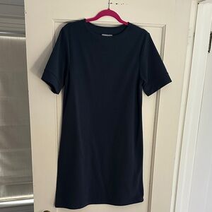 Dudley Stephens Navy Short-Sleeve Mini Dress